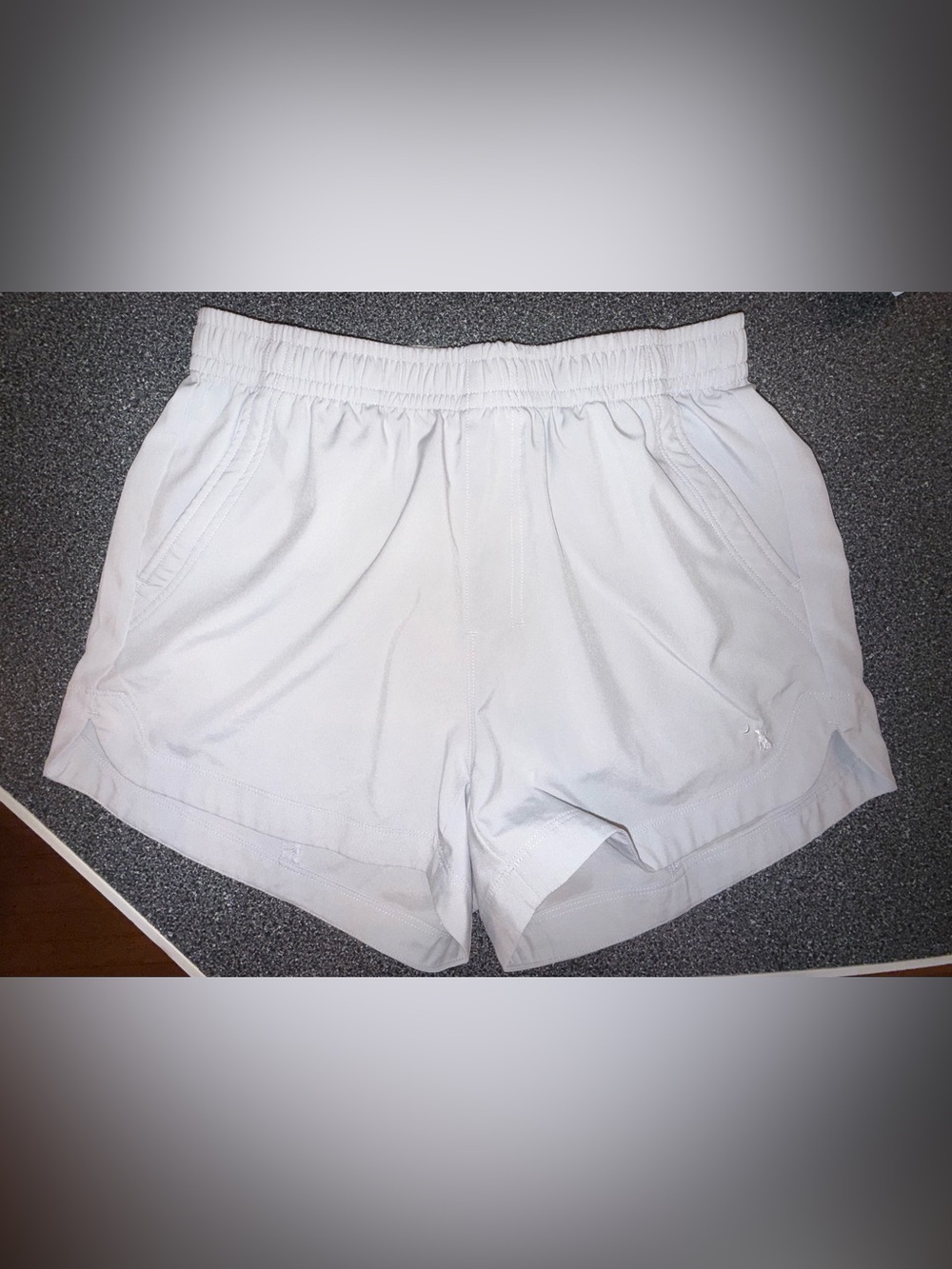 Local Girl Outfitters Woman’s Shorts Light Gray Size Adult Small